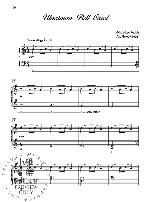 Grand Solos for Christmas, Book 3 8 Arrangements for Late Elementary Pianists 獨奏 | 小雅音樂 Hsiaoya Music