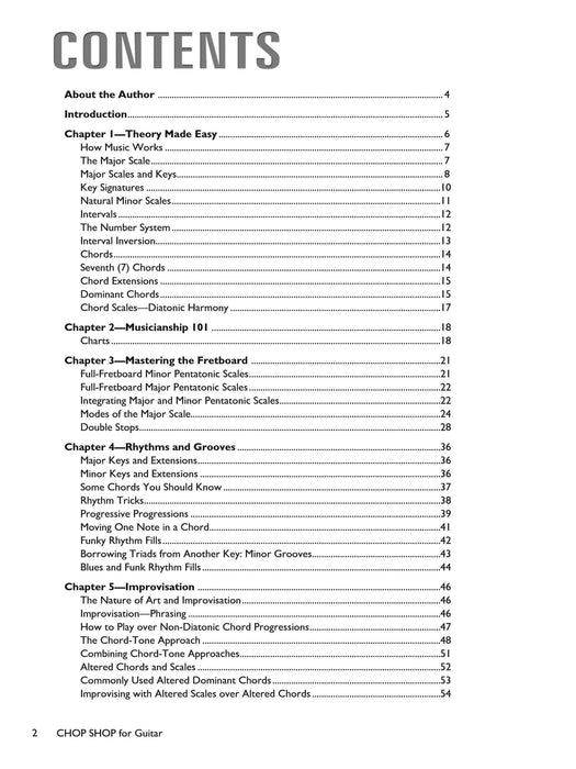 Matt Smith's Chop Shop for Guitar Creative Tools and Techniques for Guitarists of All Styles 吉他 | 小雅音樂 Hsiaoya Music