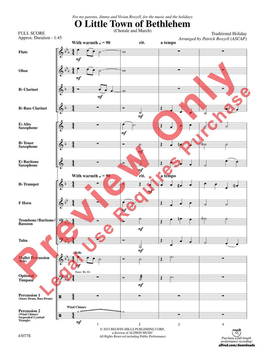 O Little Town of Bethlehem (Chorale and March) 伯利恆合唱 進行曲 | 小雅音樂 Hsiaoya Music