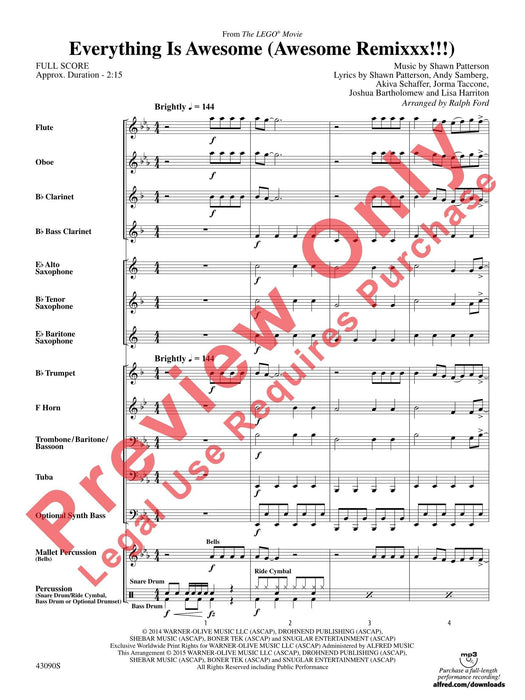 Everything Is Awesome (Awesome Remixxx!!!) From The LEGO® Movie | 小雅音樂 Hsiaoya Music