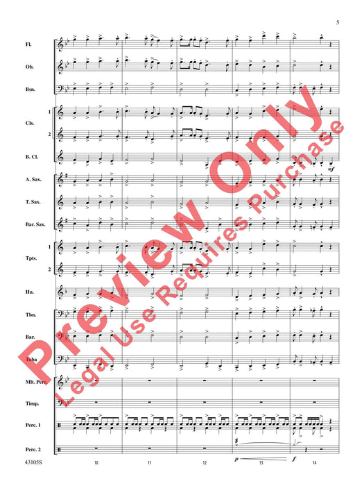 Cheyenne A Western Overture for Band 序曲 總譜 | 小雅音樂 Hsiaoya Music