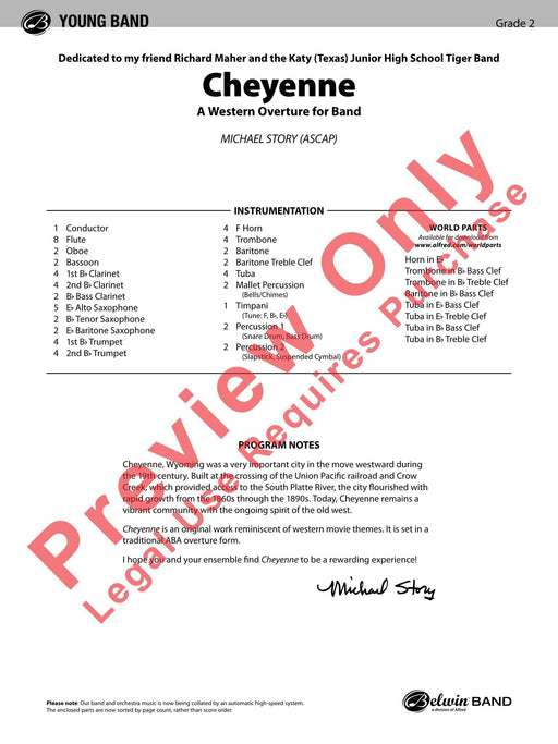 Cheyenne A Western Overture for Band 序曲 | 小雅音樂 Hsiaoya Music