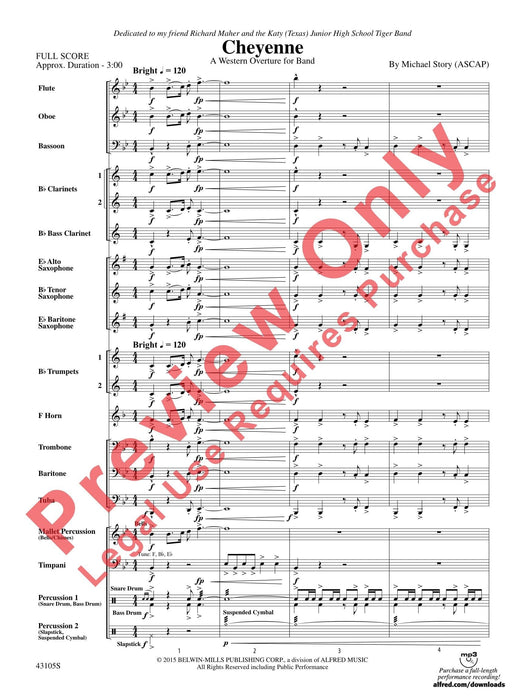 Cheyenne A Western Overture for Band 序曲 | 小雅音樂 Hsiaoya Music