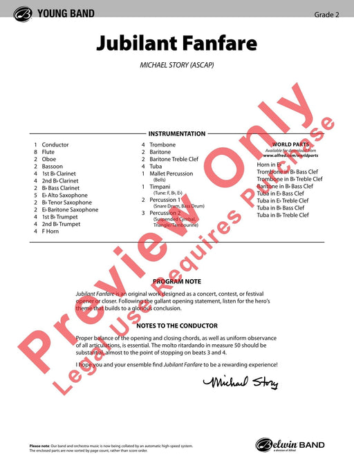 Jubilant Fanfare 號曲 總譜 | 小雅音樂 Hsiaoya Music