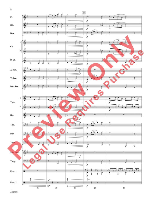 Jubilant Fanfare 號曲 總譜 | 小雅音樂 Hsiaoya Music