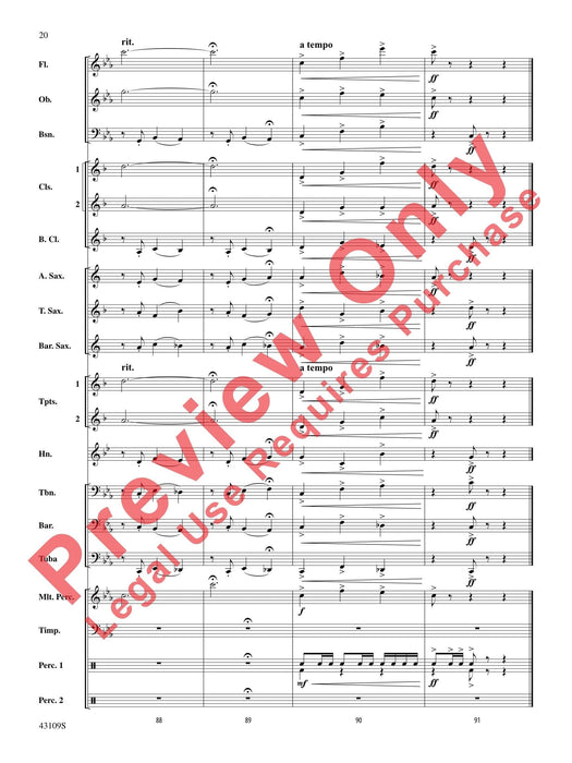 On a Tune of William Billings 總譜 | 小雅音樂 Hsiaoya Music