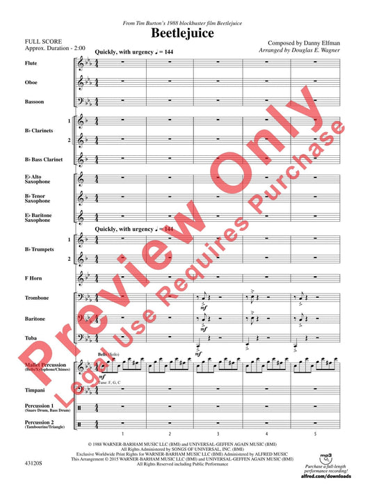 Beetlejuice From Tim Burton's 1988 Blockbuster Film Beetlejuice | 小雅音樂 Hsiaoya Music