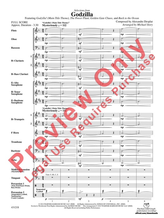 Godzilla, Selections from Featuring: Godzilla (Main Title Theme) / The Power Plant / Golden Gate Chaos / Back to the Ocean 主題 | 小雅音樂 Hsiaoya Music