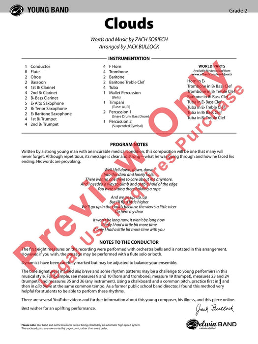 Clouds 總譜 | 小雅音樂 Hsiaoya Music