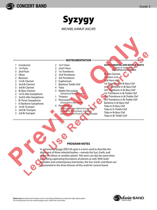 Syzygy 總譜 | 小雅音樂 Hsiaoya Music