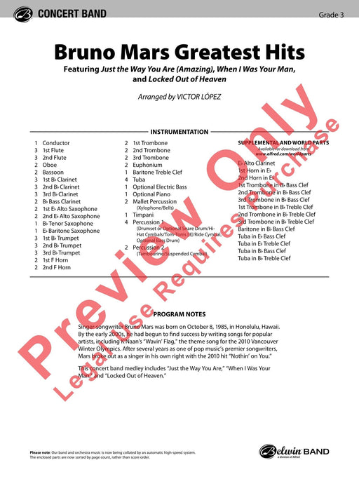 Bruno Mars Greatest Hits Featuring: Just the Way You Are (Amazing) / When I Was Your Man / Locked Out of Heaven | 小雅音樂 Hsiaoya Music