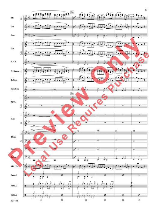 Africa As Performed by Toto (Percussion and Woodwind Feature) 擊樂器 木管樂器 總譜 | 小雅音樂 Hsiaoya Music