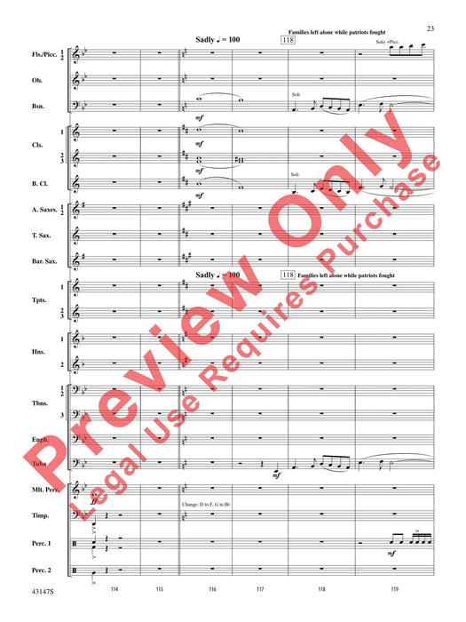 Heroes of the American Revolution Including "Yankee Doodle" 總譜 | 小雅音樂 Hsiaoya Music