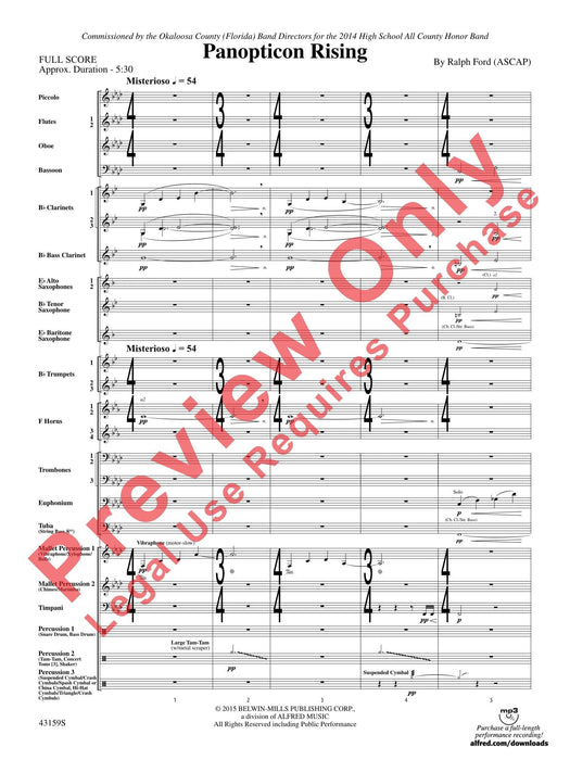 Panopticon Rising 總譜 | 小雅音樂 Hsiaoya Music