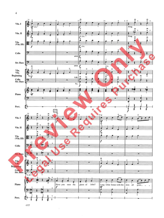 The Ghost of John 總譜 | 小雅音樂 Hsiaoya Music