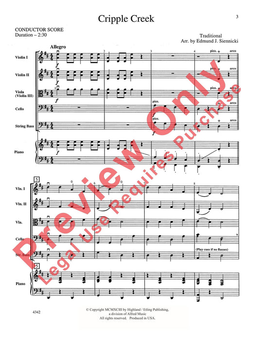 Cripple Creek 總譜 | 小雅音樂 Hsiaoya Music