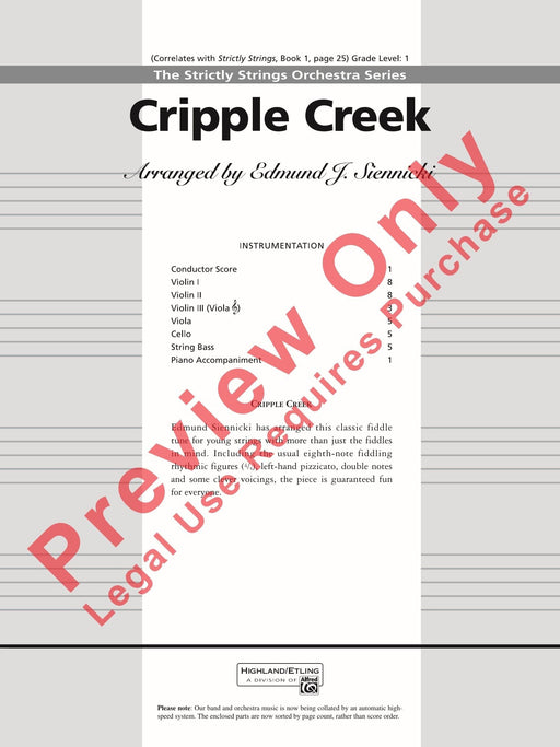 Cripple Creek | 小雅音樂 Hsiaoya Music