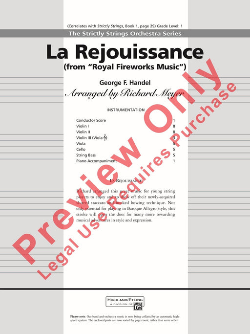 La Rejouissance (from Royal Fireworks Music) 韓德爾 煙火 | 小雅音樂 Hsiaoya Music