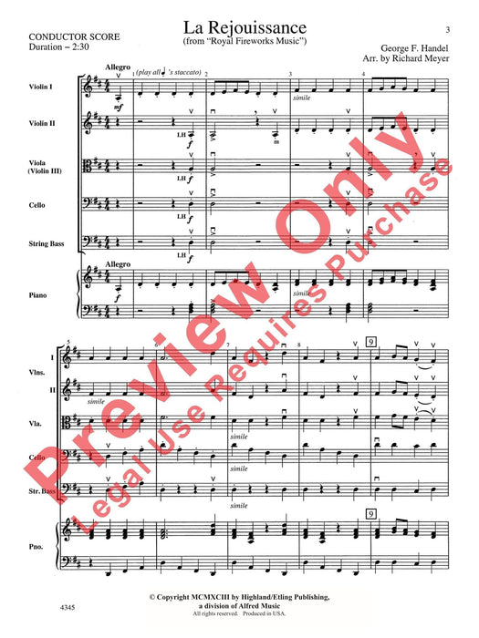 La Rejouissance (from Royal Fireworks Music) 韓德爾 煙火 | 小雅音樂 Hsiaoya Music