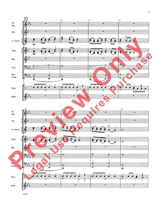 Zuni Legend 傳奇曲 總譜 | 小雅音樂 Hsiaoya Music