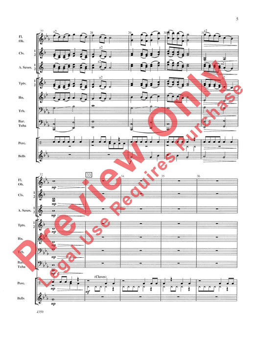 Zuni Legend 傳奇曲 總譜 | 小雅音樂 Hsiaoya Music