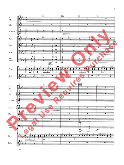 Zuni Legend 傳奇曲 總譜 | 小雅音樂 Hsiaoya Music