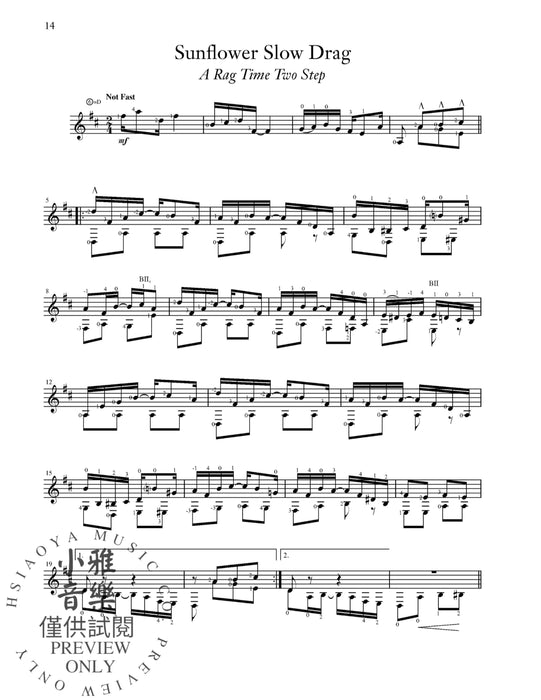 Joplin: Selected Rags Transcribed for Guitar Light Classics Arrangements for Guitar 吉他 | 小雅音樂 Hsiaoya Music