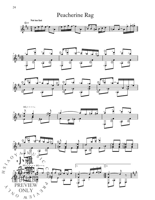 Joplin: Selected Rags Transcribed for Guitar Light Classics Arrangements for Guitar 吉他 | 小雅音樂 Hsiaoya Music