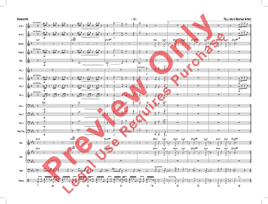 Tell Me a Bedtime Story 總譜 | 小雅音樂 Hsiaoya Music