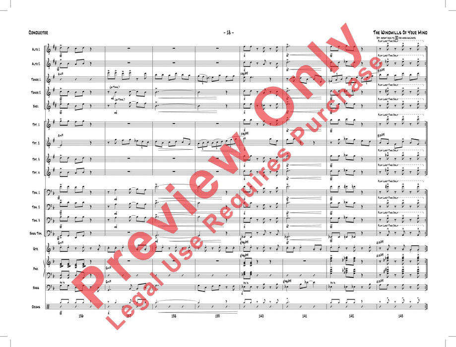 The Windmills of Your Mind 總譜 | 小雅音樂 Hsiaoya Music