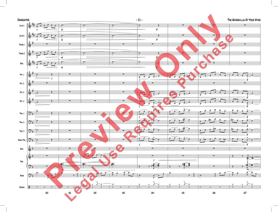 The Windmills of Your Mind 總譜 | 小雅音樂 Hsiaoya Music