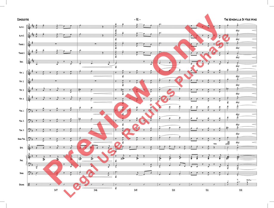 The Windmills of Your Mind 總譜 | 小雅音樂 Hsiaoya Music