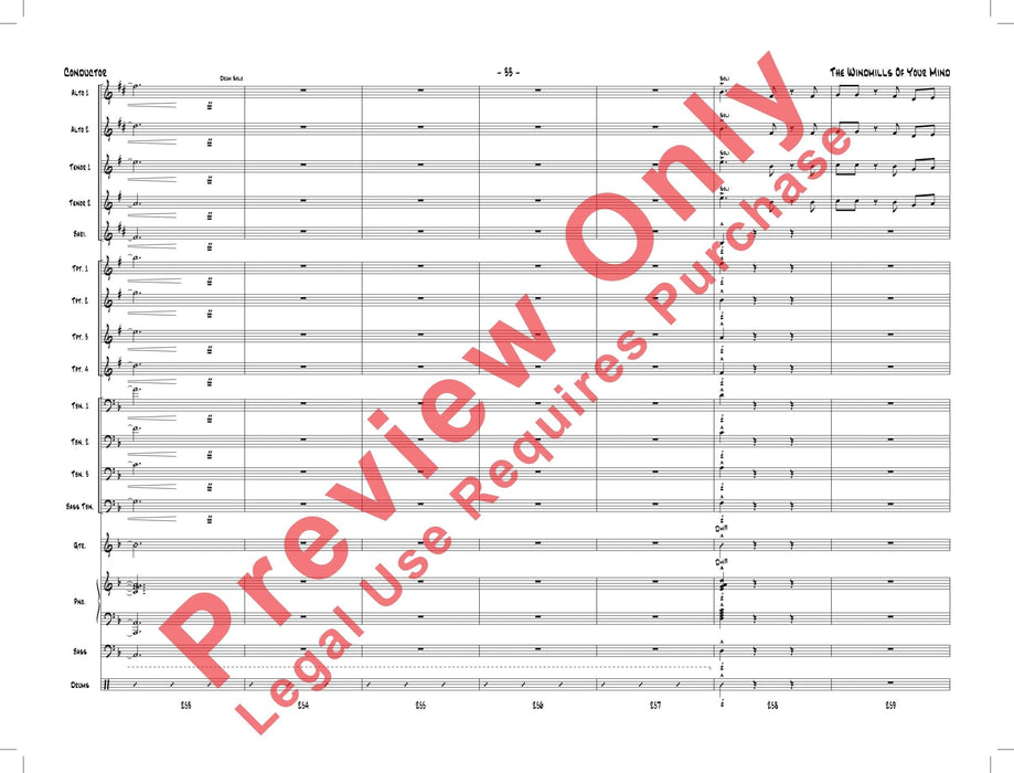 The Windmills of Your Mind 總譜 | 小雅音樂 Hsiaoya Music