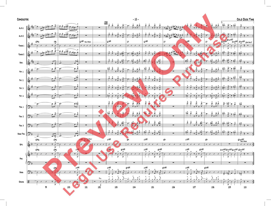 Cold Duck Time As Recorded by Alan Baylock Jazz Orchestra 管弦樂團 | 小雅音樂 Hsiaoya Music