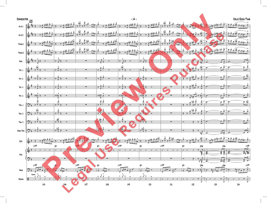 Cold Duck Time As Recorded by Alan Baylock Jazz Orchestra 管弦樂團 | 小雅音樂 Hsiaoya Music