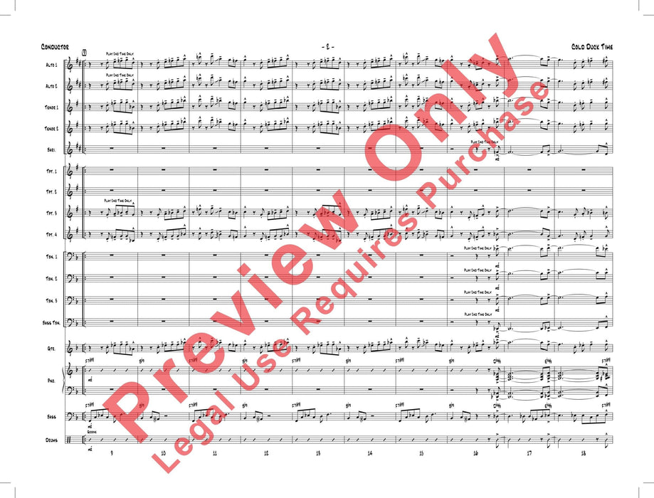 Cold Duck Time As Recorded by Alan Baylock Jazz Orchestra 管弦樂團 | 小雅音樂 Hsiaoya Music