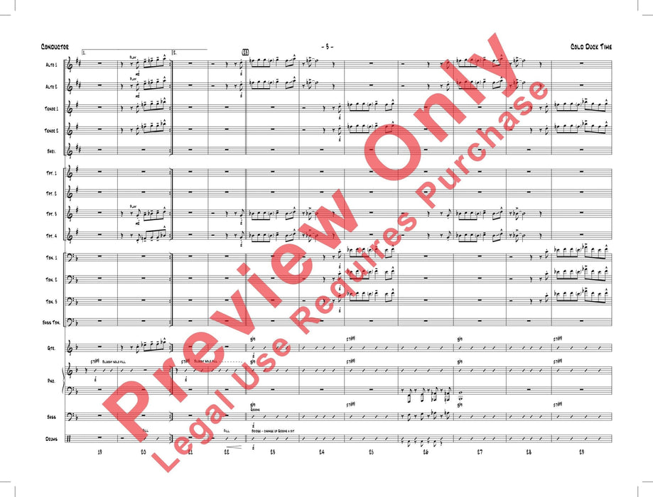 Cold Duck Time As Recorded by Alan Baylock Jazz Orchestra 管弦樂團 | 小雅音樂 Hsiaoya Music