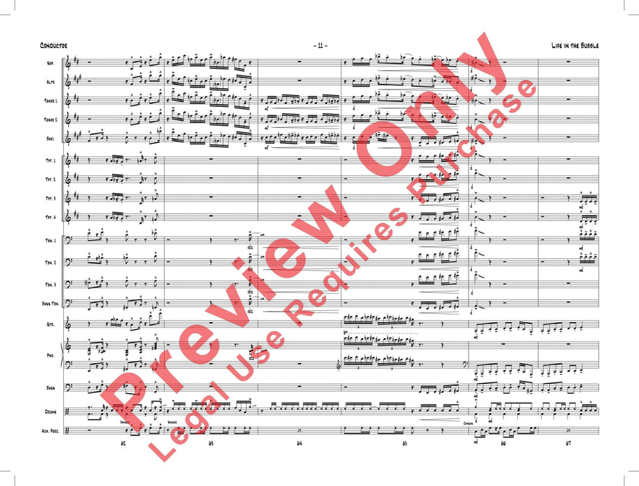 Life in the Bubble As Recorded by Gordon Goodwin's Big Phat Band 總譜 | 小雅音樂 Hsiaoya Music