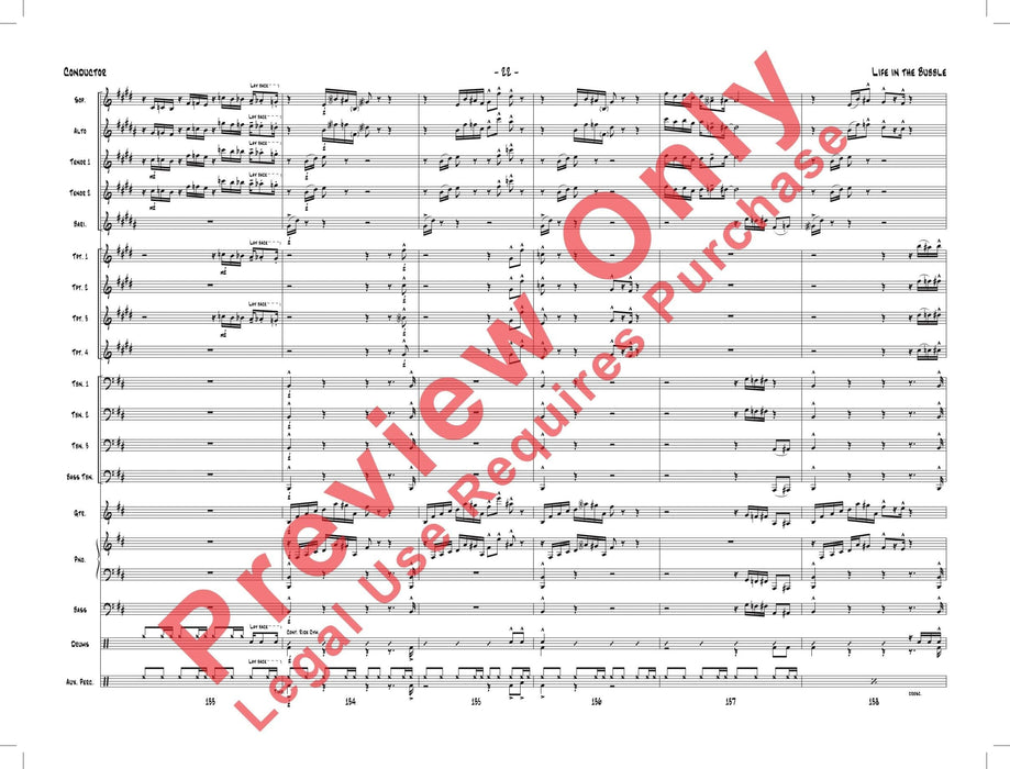 Life in the Bubble As Recorded by Gordon Goodwin's Big Phat Band 總譜 | 小雅音樂 Hsiaoya Music