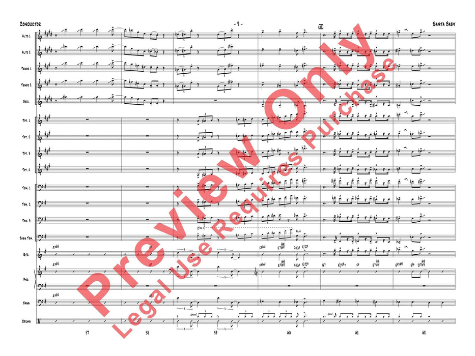 Santa Baby As Recorded by Gordon Goodwin's Big Phat Band | 小雅音樂 Hsiaoya Music