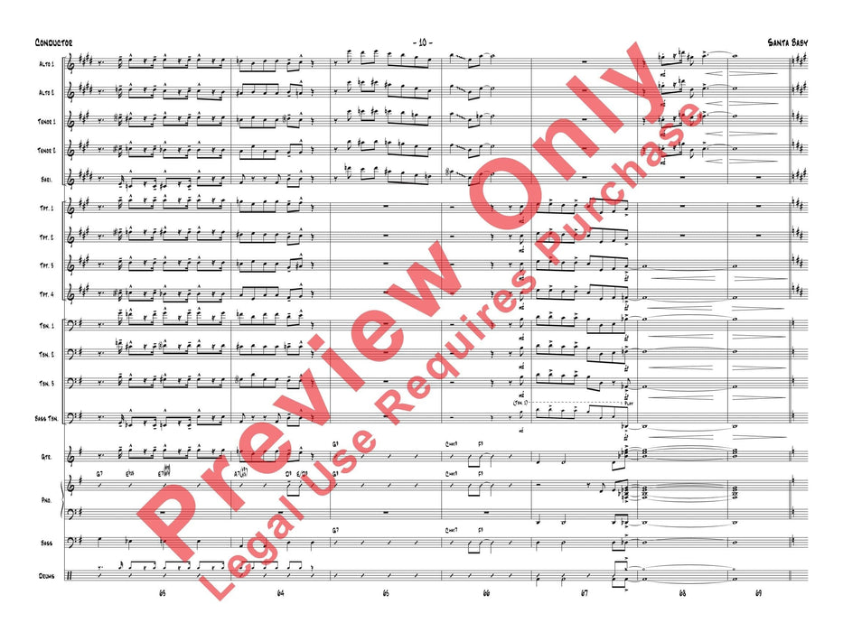 Santa Baby As Recorded by Gordon Goodwin's Big Phat Band | 小雅音樂 Hsiaoya Music