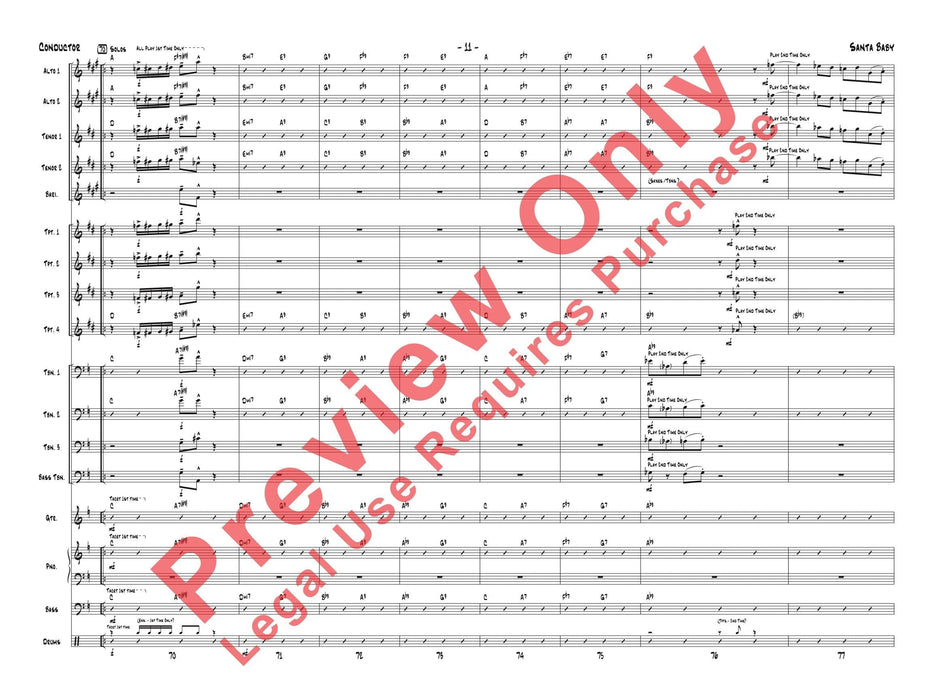 Santa Baby As Recorded by Gordon Goodwin's Big Phat Band | 小雅音樂 Hsiaoya Music