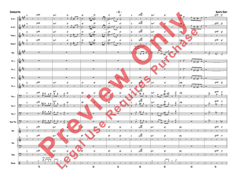 Santa Baby As Recorded by Gordon Goodwin's Big Phat Band | 小雅音樂 Hsiaoya Music