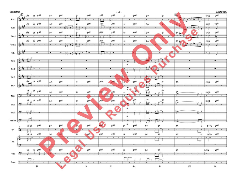 Santa Baby As Recorded by Gordon Goodwin's Big Phat Band | 小雅音樂 Hsiaoya Music