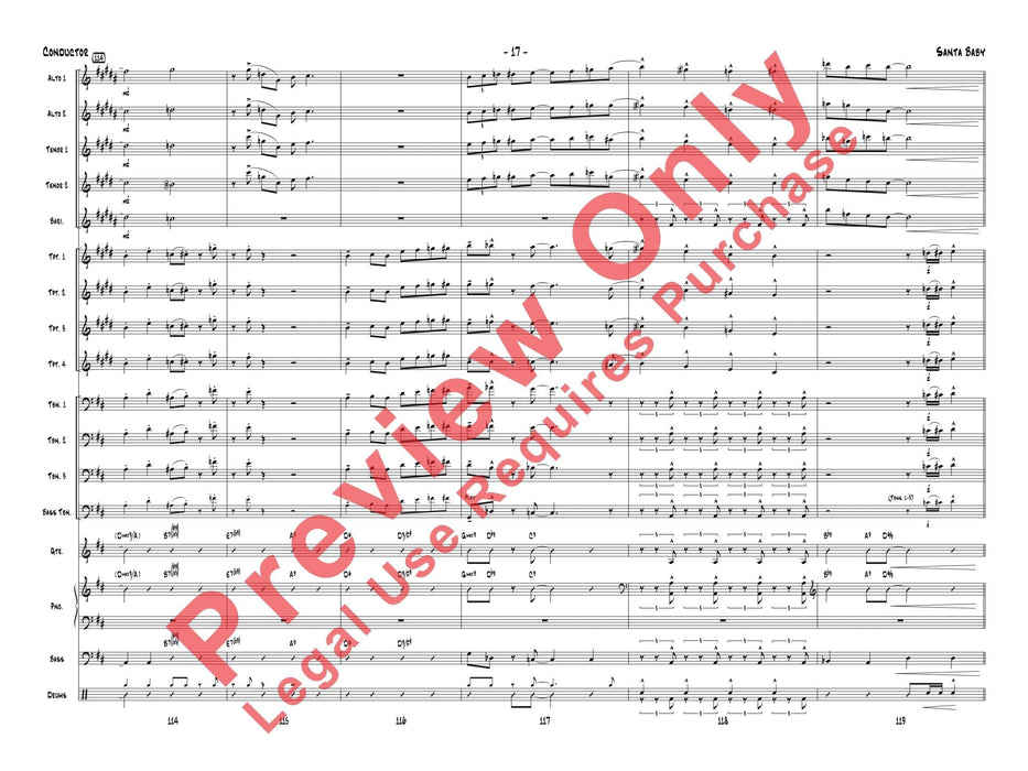 Santa Baby As Recorded by Gordon Goodwin's Big Phat Band | 小雅音樂 Hsiaoya Music