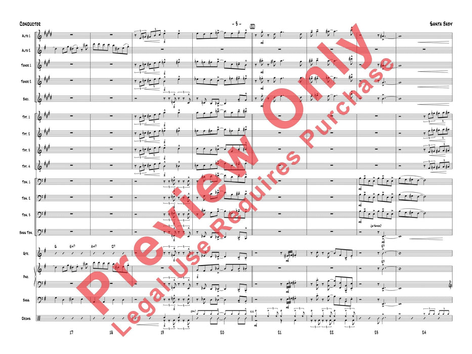 Santa Baby As Recorded by Gordon Goodwin's Big Phat Band | 小雅音樂 Hsiaoya Music