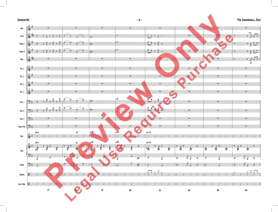 The Cannonball Run As Performed by Gordon Goodwin's Big Phat Band | 小雅音樂 Hsiaoya Music