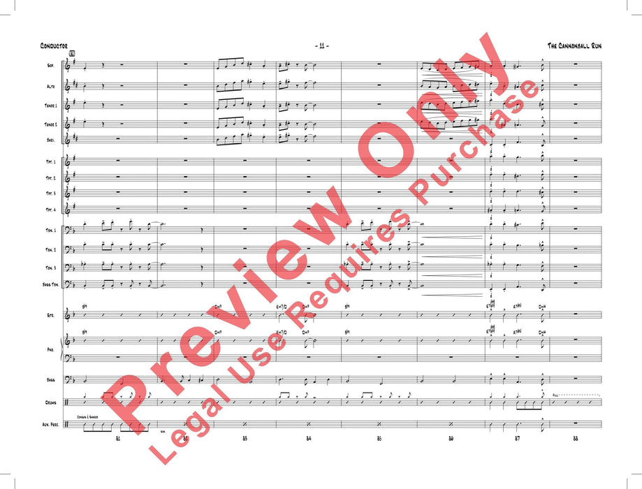 The Cannonball Run As Performed by Gordon Goodwin's Big Phat Band | 小雅音樂 Hsiaoya Music