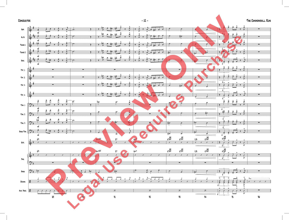 The Cannonball Run As Performed by Gordon Goodwin's Big Phat Band | 小雅音樂 Hsiaoya Music