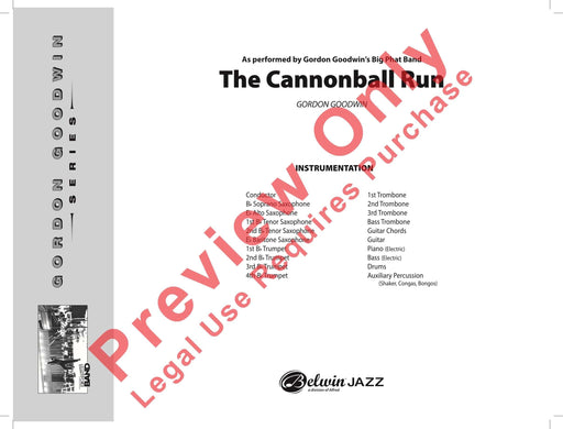 The Cannonball Run As Performed by Gordon Goodwin's Big Phat Band | 小雅音樂 Hsiaoya Music